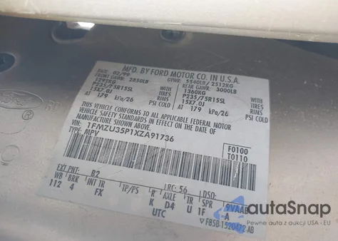 1999 Ford Explorer Eddie Bauer/Limited/Xlt z USA, uszkodzony, nr VIN 1FMZU35P1XZA91736